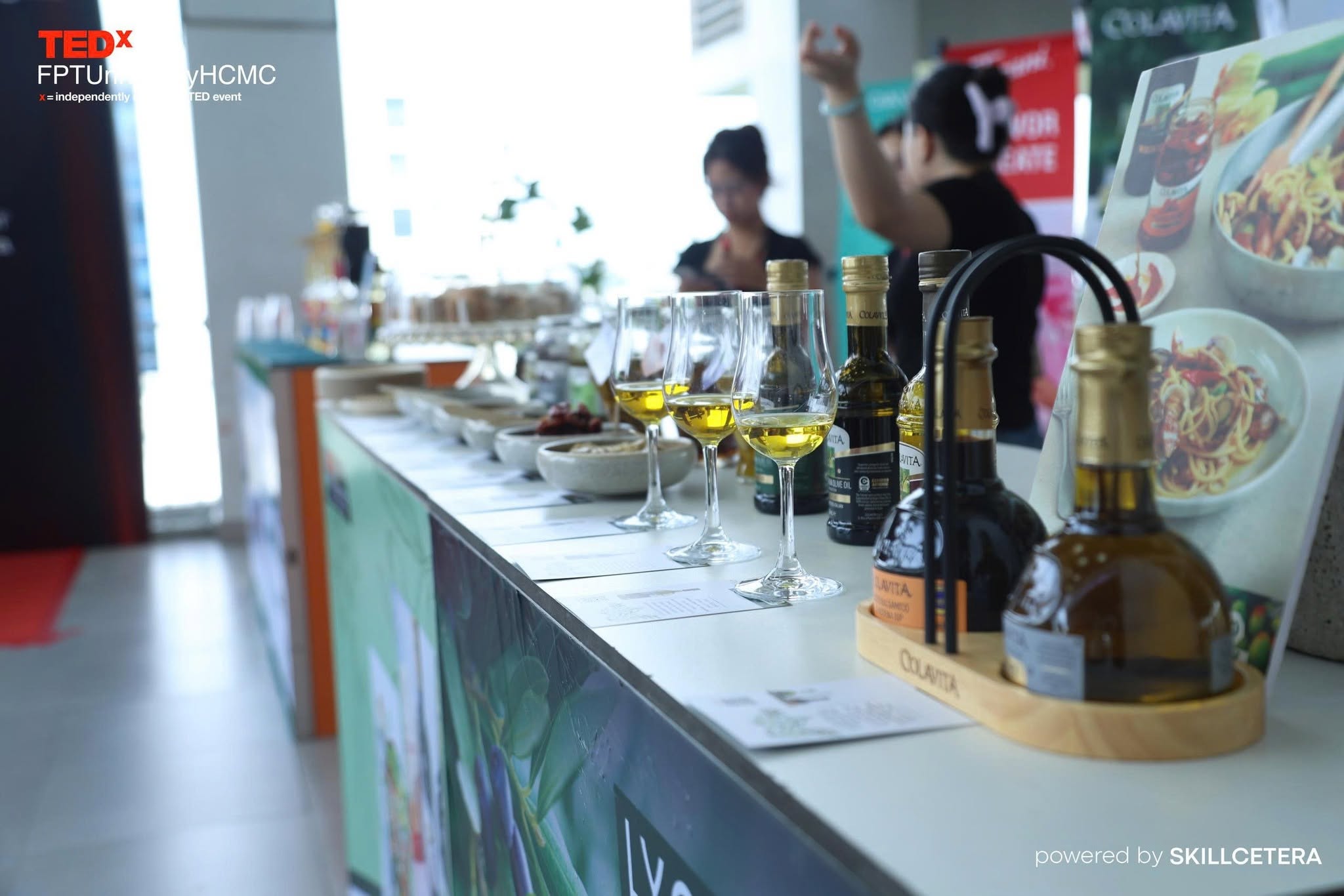 Tea break at TEDxFPTUniversityHCMC 2025